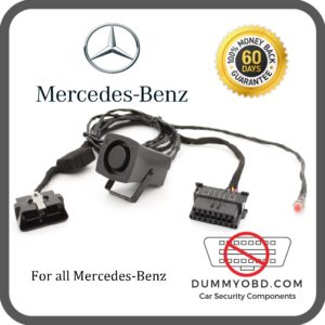 Mercedes-Benz Dummy OBD port with powered siren