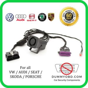 SEAT dummy OBD port with powered siren