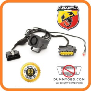 ABARTH Dummy OBD port with powered siren