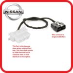 Nissan OBD port location