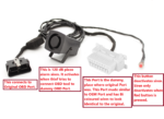 Nissan OBD pjezo alarm